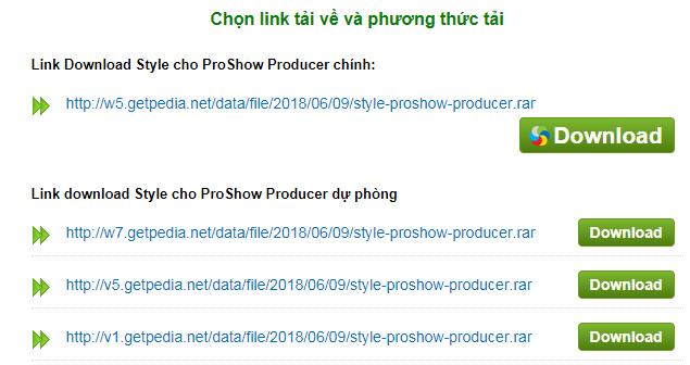 كيفية تنزيل وإضافة أنماط إلى ProShow Producer و ProShow Gold