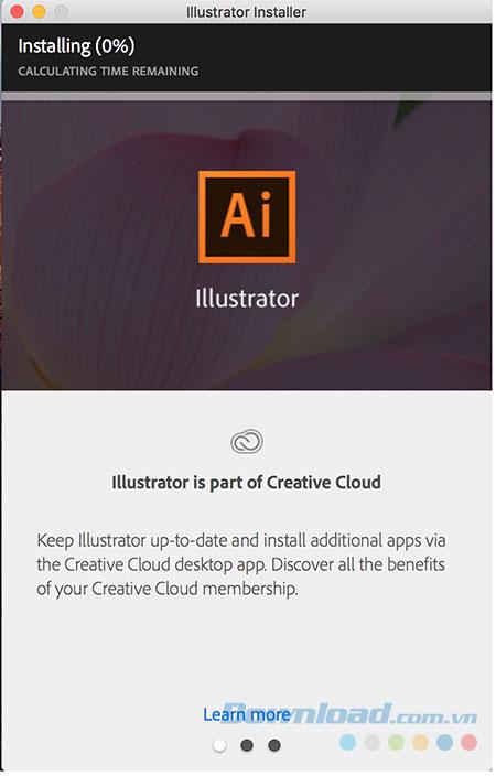 Instructions pour télécharger et installer lapplication Adobe Creative Cloud