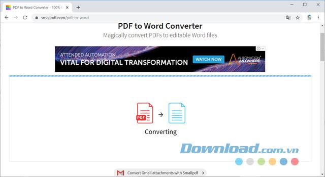 Como converter um arquivo PDF para Word com SmallPDF é muito simples