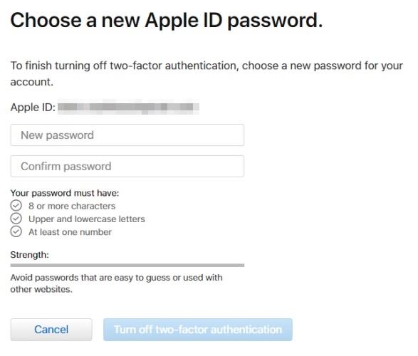Petunjuk untuk melindungi akun Apple Anda dengan keamanan dua lapis