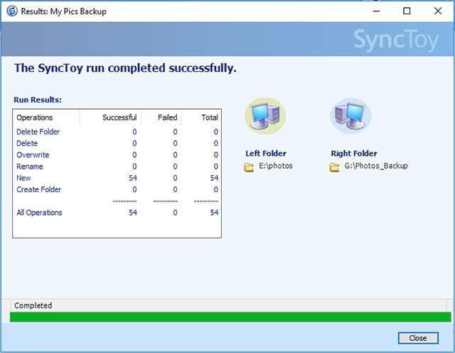 Cara menyegerakkan data pada Windows 10 menggunakan SyncToy