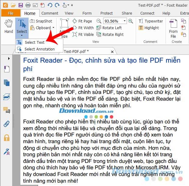 نحوه کپی کردن داده ها در یک فایل PDF