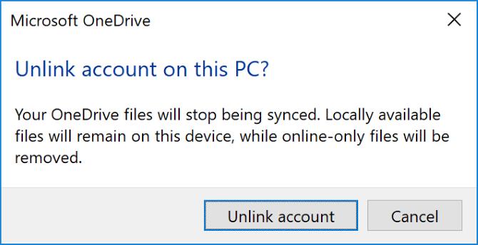 Kaedah termudah untuk memperbaiki ralat penyegerakan data dengan OneDrive pada Windows 10