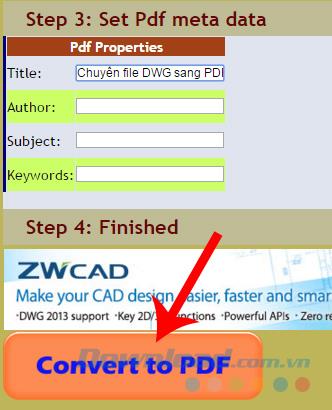 如何在不使用軟件的情況下將DWG轉換為PDF格式