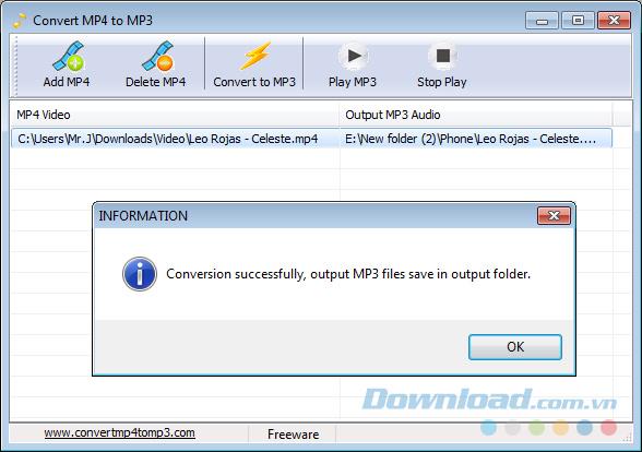 Como converter MP4 para o formato MP3 usando Converter MP4 para MP3