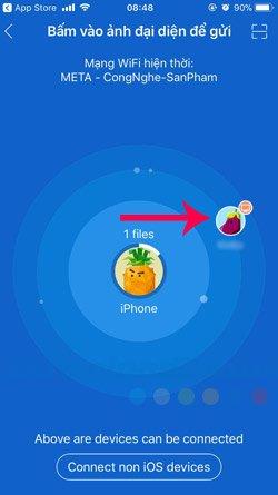How to transfer data on the phone to a computer without cables with SHAREIt