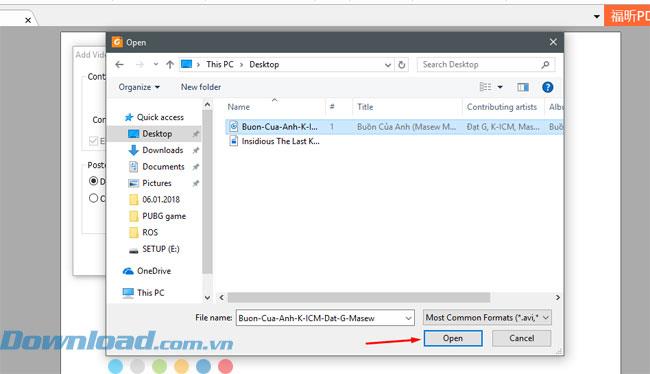 Instructions for inserting audio into PDF files with Foxit Reader