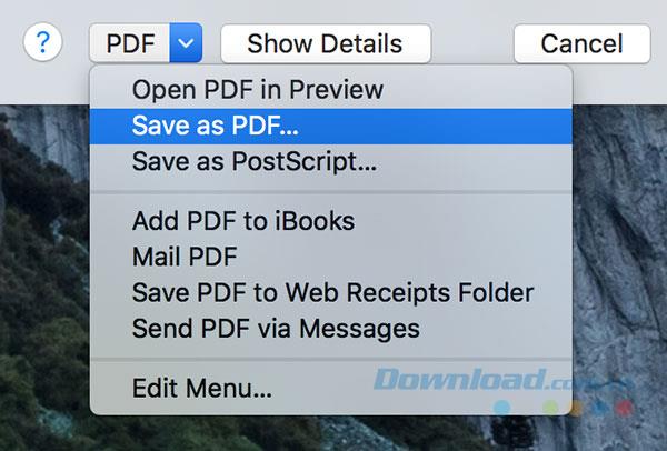 Comment créer des fichiers PDF sans logiciel sur un Mac?