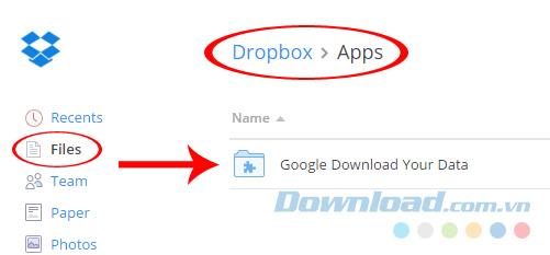 Comment transférer des données de Google Drive vers Dropbox