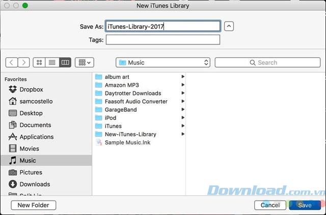 Comment créer plusieurs bibliothèques iTunes sur le même ordinateur?
