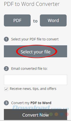 Conversion de PDF en format Word avec Foxit PDF en Word