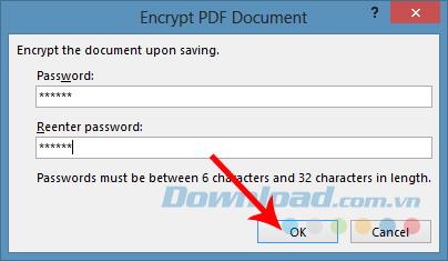Définir un mot de passe pour un fichier PDF à laide de Microsoft Office