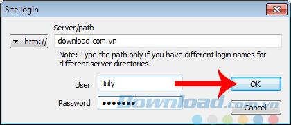 Utilisez IDM pour télécharger des données sur la page de demande de compte