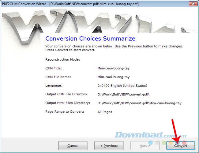 Comment convertir un PDF au format CHM par logiciel