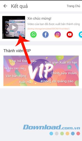 Instructions pour insérer du texte dans des vidéos à laide de Vivavideo