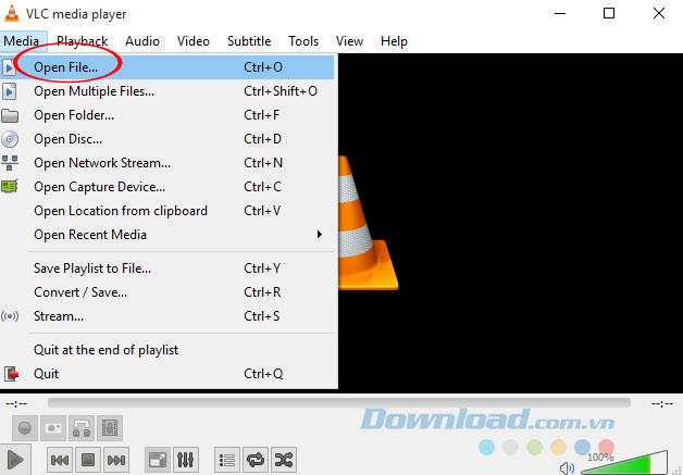 Arahan mengenai cara memotong video dengan Pemain Media VLC