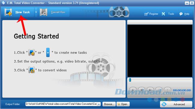 Converta vídeos MP3 para MP4 muito rapidamente com o Total Video Converter