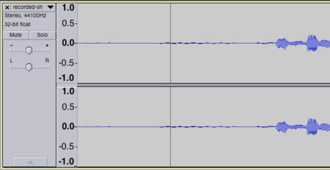 Instructions for editing audio with Audacity for beginners