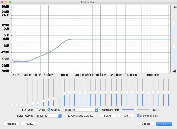 Instructions for editing audio with Audacity for beginners