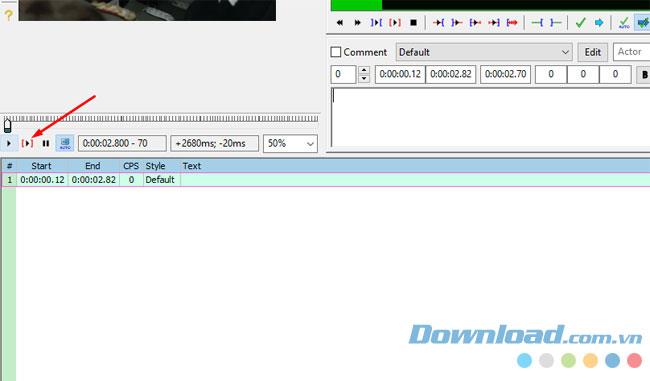 Aegisubソフトウェアをビデオの字幕として使用するための手順