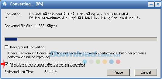 كيفية تحويل الفيديو إلى FLV مع Total Video Converter