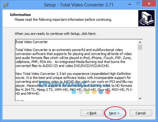 Panduan untuk menukar Video dengan Total Video Converter