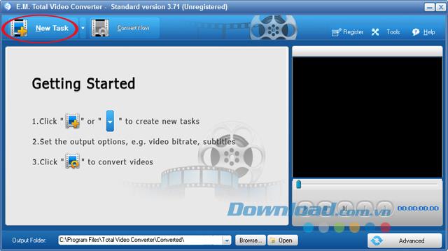 Guide to convert Video by Total Video Converter