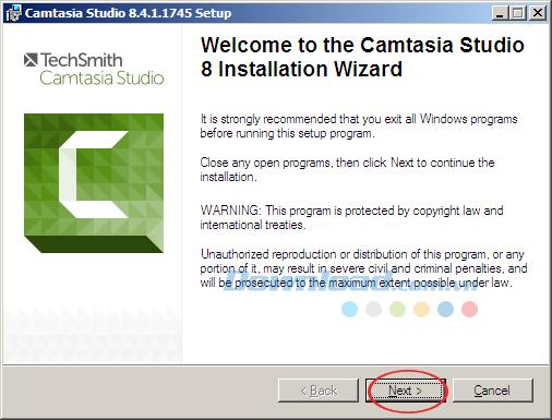 Instal dan gunakan Camtasia Studio untuk merekam video layar profesional