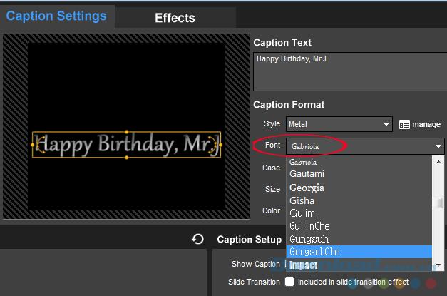 How to insert text into ProShow Producer videos