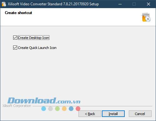 Instructions for installing and using Xilisoft Video Converter to join videos