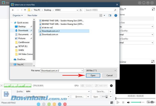 Instructions for installing and using Xilisoft Video Converter to join videos