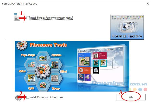 Instructions for installing and using Format Factory to change video extensions