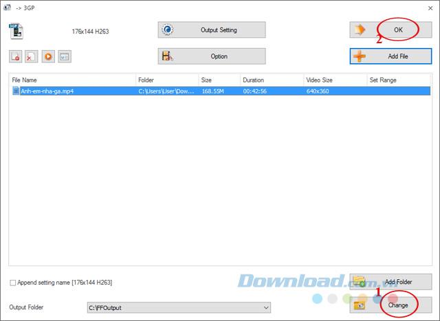 คำแนะนำในการติดตั้งและใช้ Format Factory เพื่อเปลี่ยนนามสกุลวิดีโอ