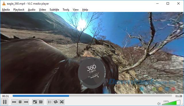 View 360 degree photos and videos with VLC 360