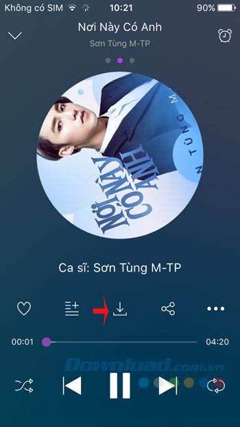 Cómo descargar la canción Este lugar tiene el hermano de Son Tung M-TP