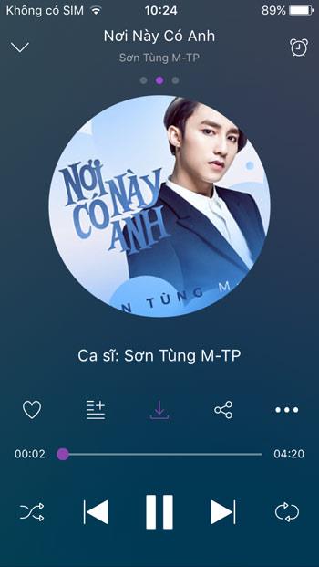 Cómo descargar la canción Este lugar tiene el hermano de Son Tung M-TP