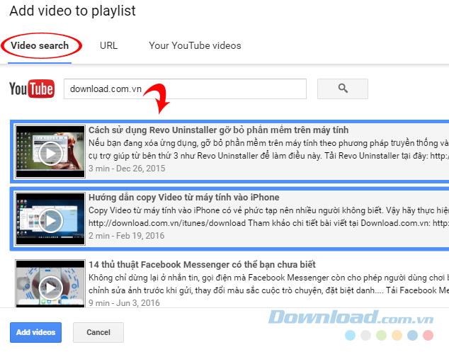 How to create a Playlist on Youtube