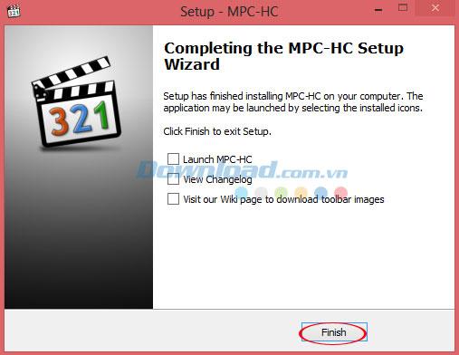 Install and use Media Player Classic - MPC to watch videos and listen to music