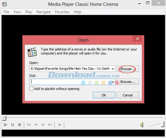 मीडिया प्लेयर क्लासिक - एमपीसी स्थापित करें और वीडियो देखने और संगीत सुनने के लिए उपयोग करें