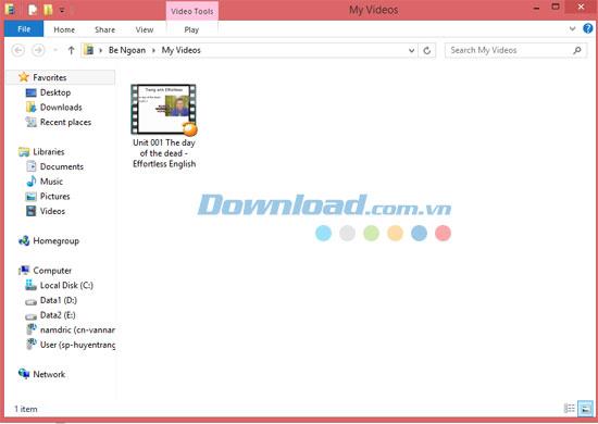 Change video format with AVS Video Converter