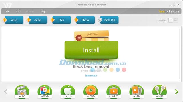How to convert videos with Freemake Video Converter