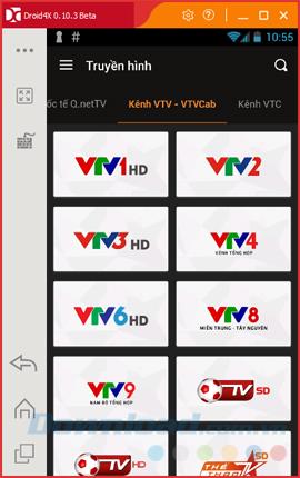 Instructions pour regarder VTV, VTV HD directement sur votre téléphone, PC