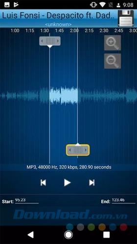Top beste Audiobearbeitungsanwendung für Android
