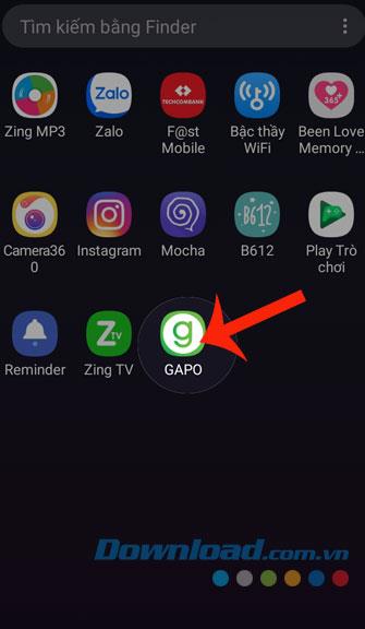 تعليمات إعداد وتسجيل حساب Gapo على هاتفك