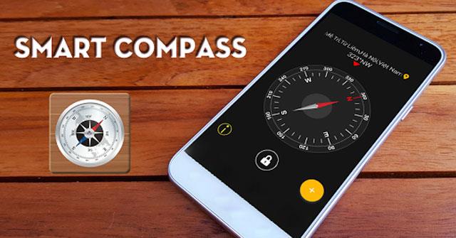 Aplikasi kompas terbaik TOP di ponsel