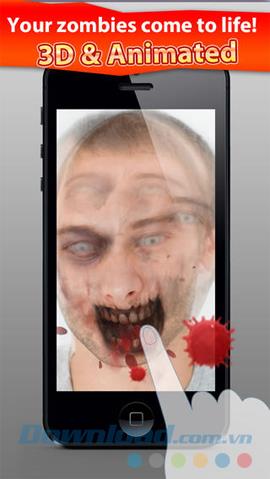 Top App um Horrorfotos, Zombiefotos, Geisterfotos für Halloween zu machen