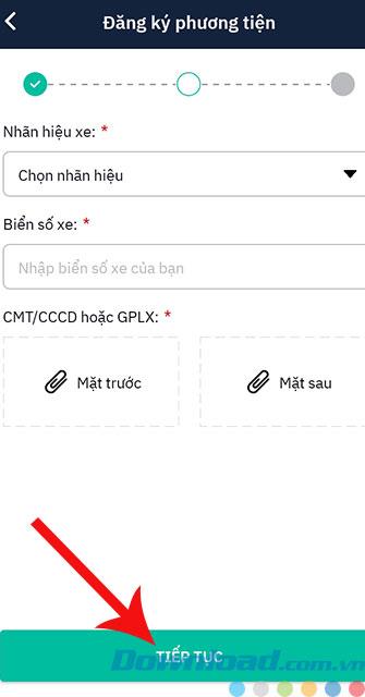 Anweisungen zum Installieren und Registrieren eines Treiberkontos auf MyGo Driver