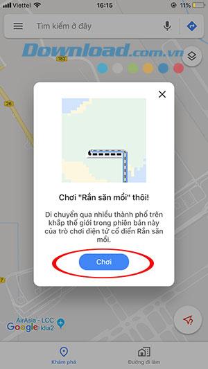 تعليمات للعب لعبة الثعبان على خرائط جوجل