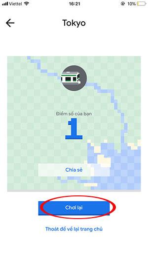 Anleitung zum Spielen eines Schlangenspiels auf Google Maps