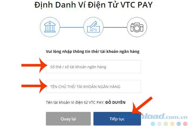 So laden Sie die E-Wallet von VTC Pay auf